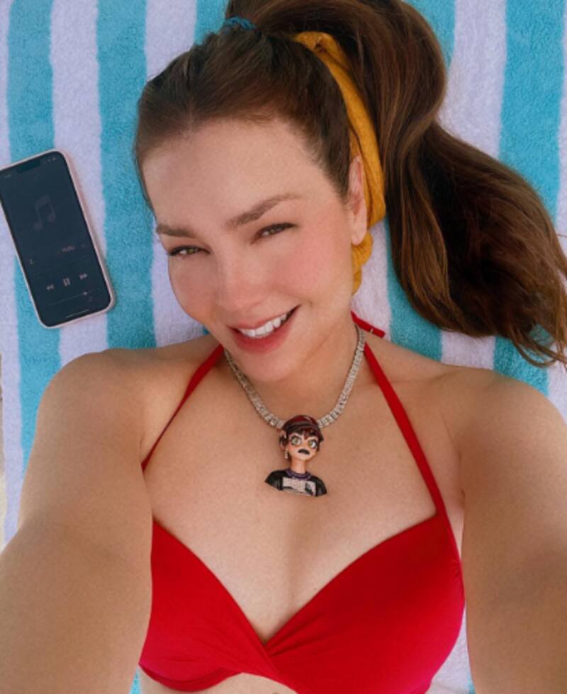 Critican a Thalía por celebrar independencia de EEUU a pocos días del fallecimiento de su abuelita - Créditos: Instagram