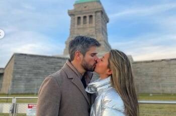 Daniel Arenas hace romántica felicitación a Daniella Álvarez y publica inédito video