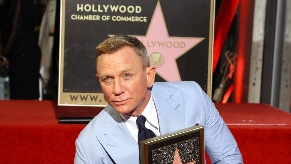¡Felicidades! Daniel Craig ya tiene su propia estrella en el Paseo de la Fama por su trabajo como James Bond