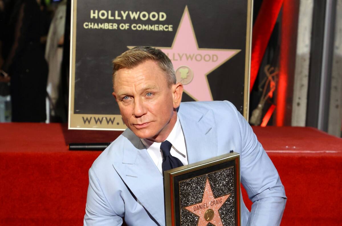 ¡Felicidades! Daniel Craig ya tiene su propia estrella en el Paseo de la Fama por su trabajo como James Bond