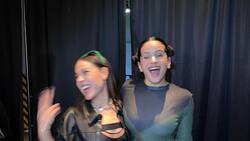 Danna Paola muestra la gran amistad que tiene con Rosalía