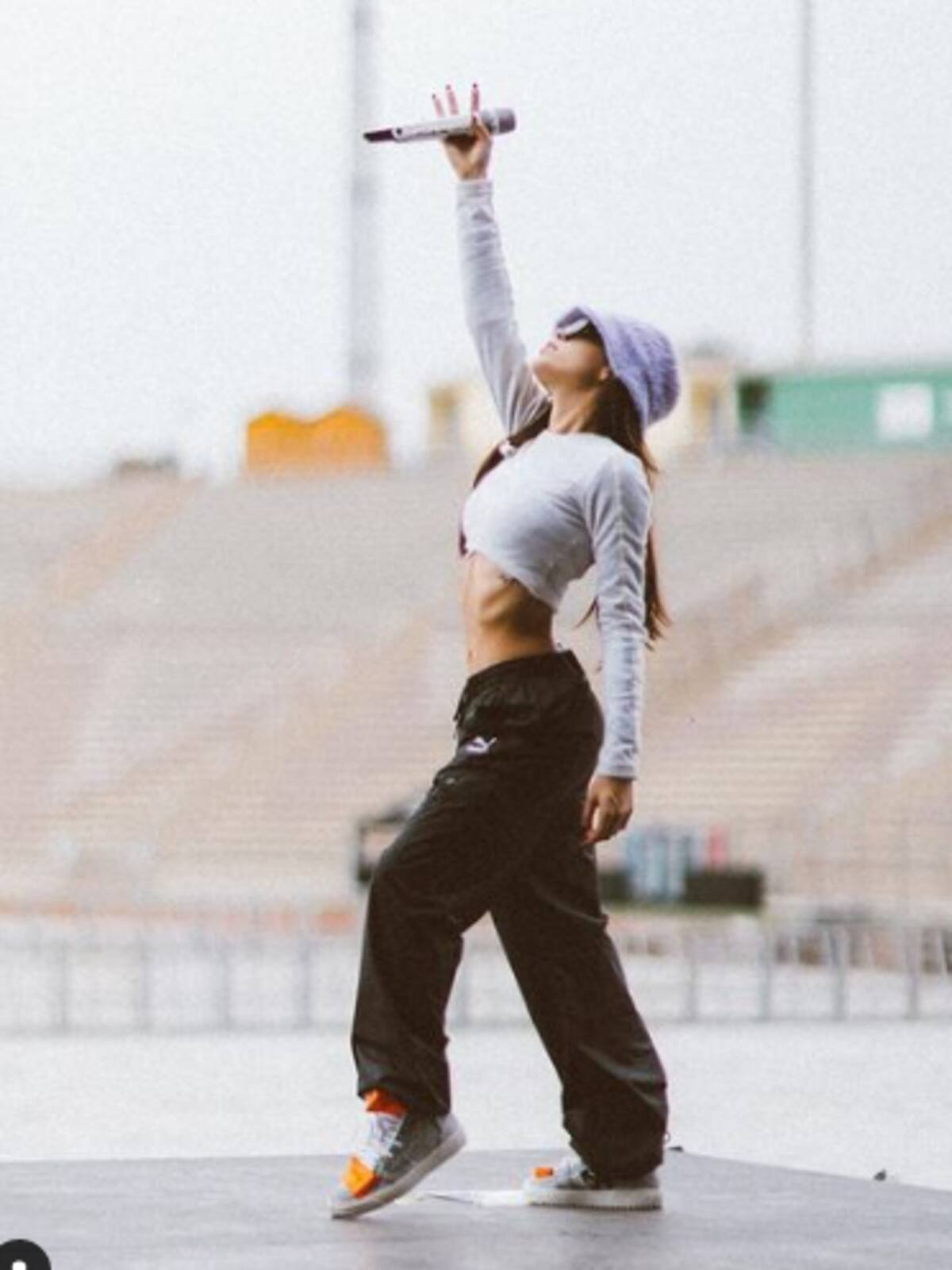 Danna Paola comentó la posibilidad de hacer una colaboración con su novio y suegro - Créditos: Instagram