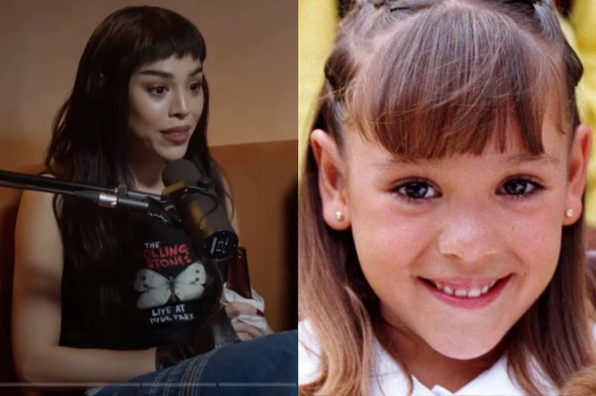 Danna Paola dijo que su álbum más reciente tiene mucho que ver con los traumas de ser una estrella infantil. (Captura de Youtube @escueladenada)