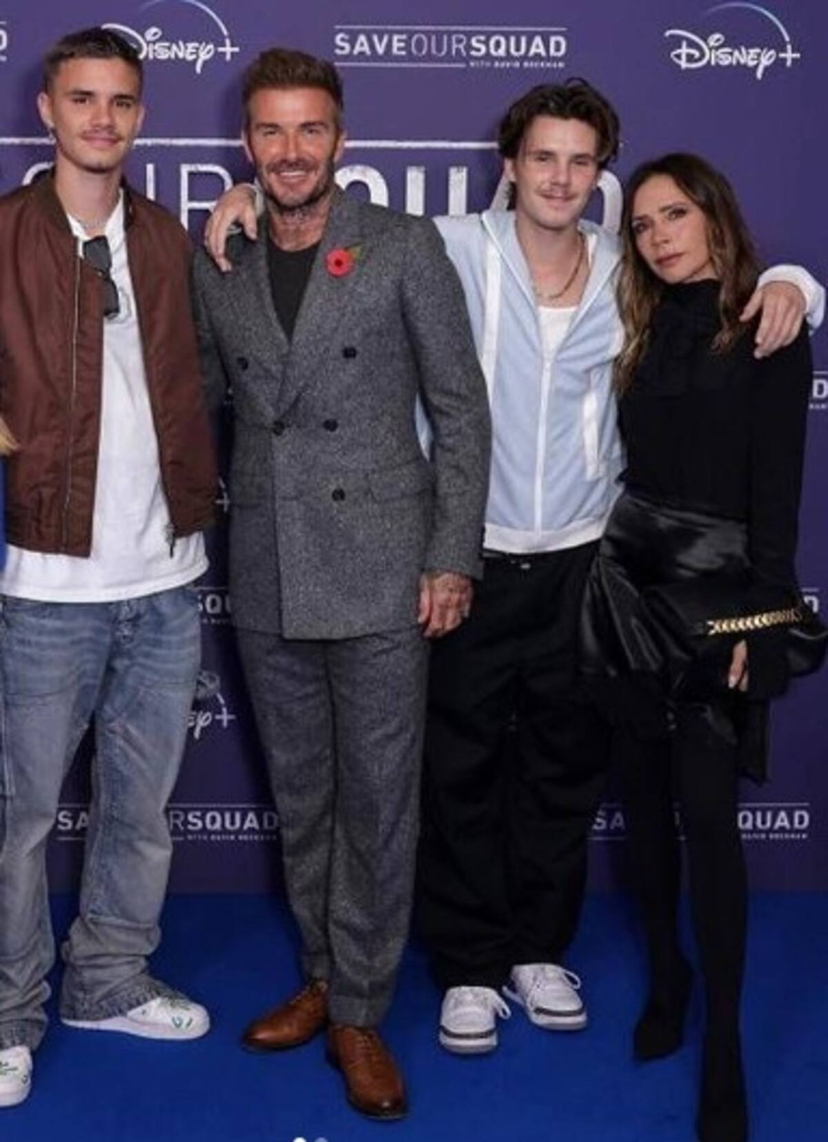 David Beckham consigue unir al clan en París y logra la fotografía más esperada en mucho tiempo - Créditos: Instagram