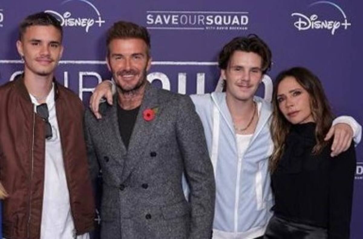 David Beckham consigue unir al clan en París y logra la fotografía más esperada en mucho tiempo