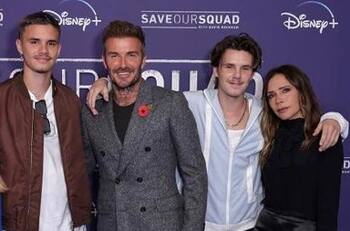 David Beckham consigue unir al clan en París y logra la fotografía más esperada en mucho tiempo