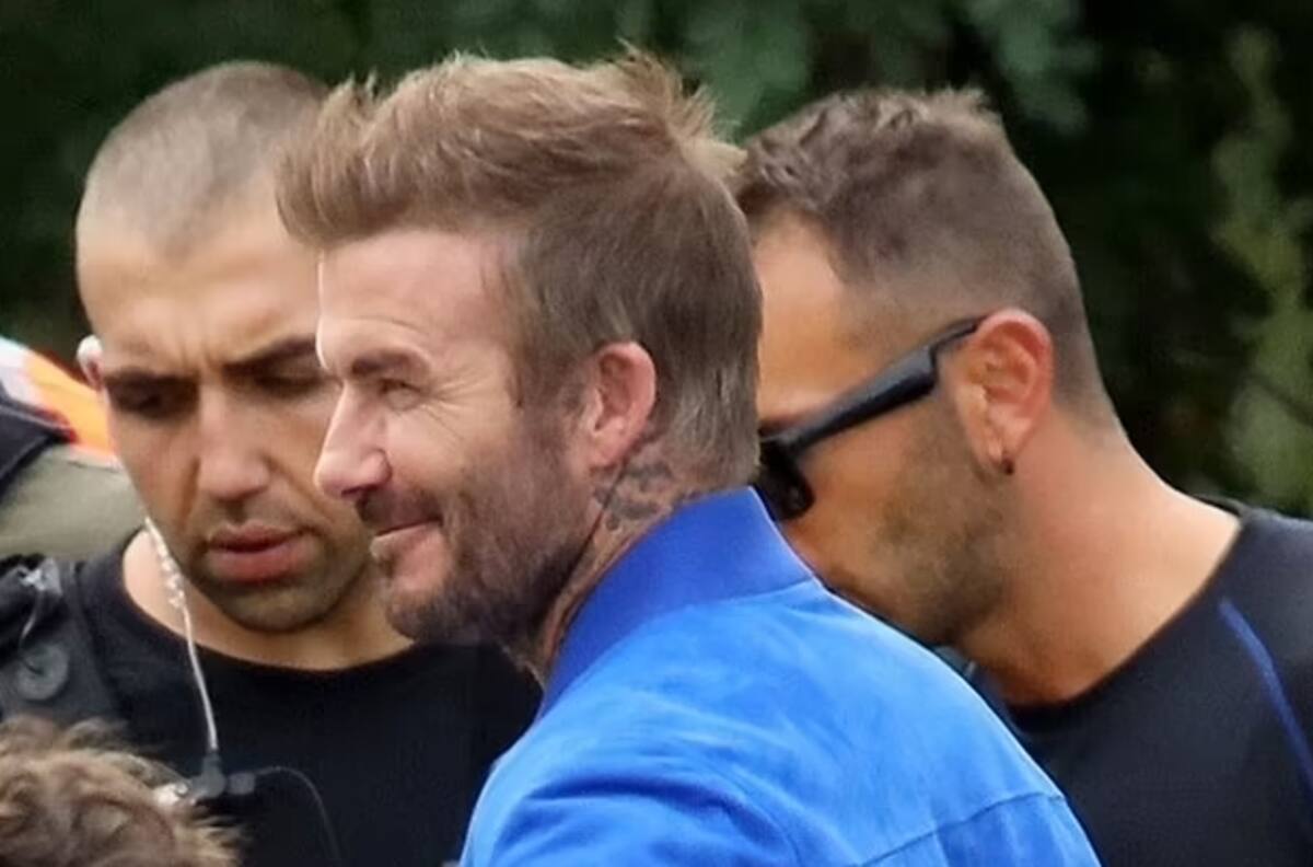 David Beckham pasa las penas reales y distrae su tristeza con adrenalina pura