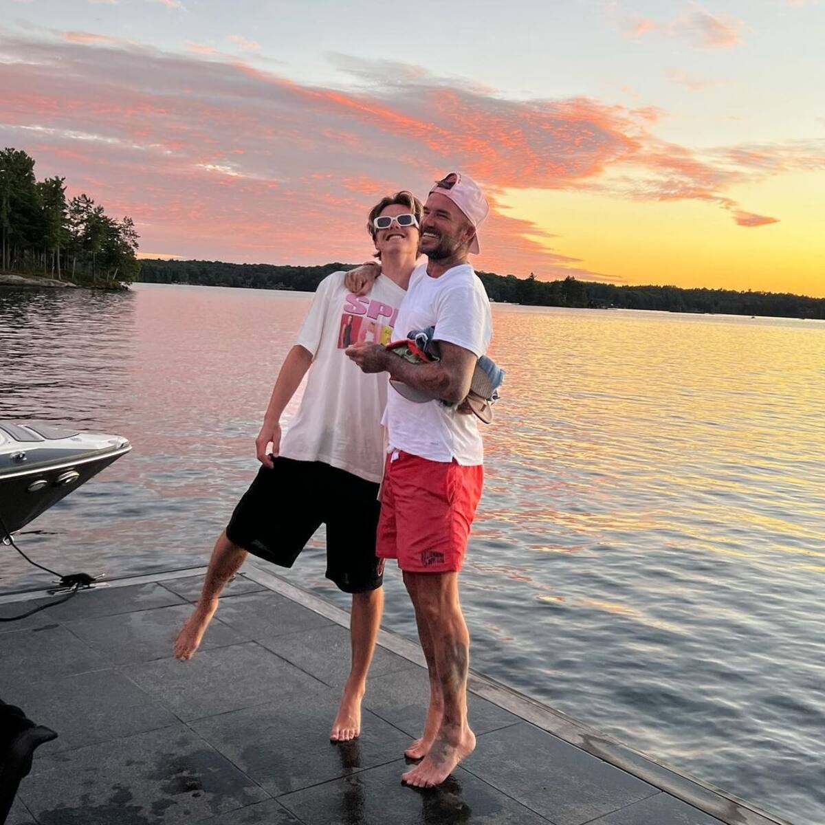 David Beckham se mostró orgulloso por los logros de su hijo - Créditos: Instagram