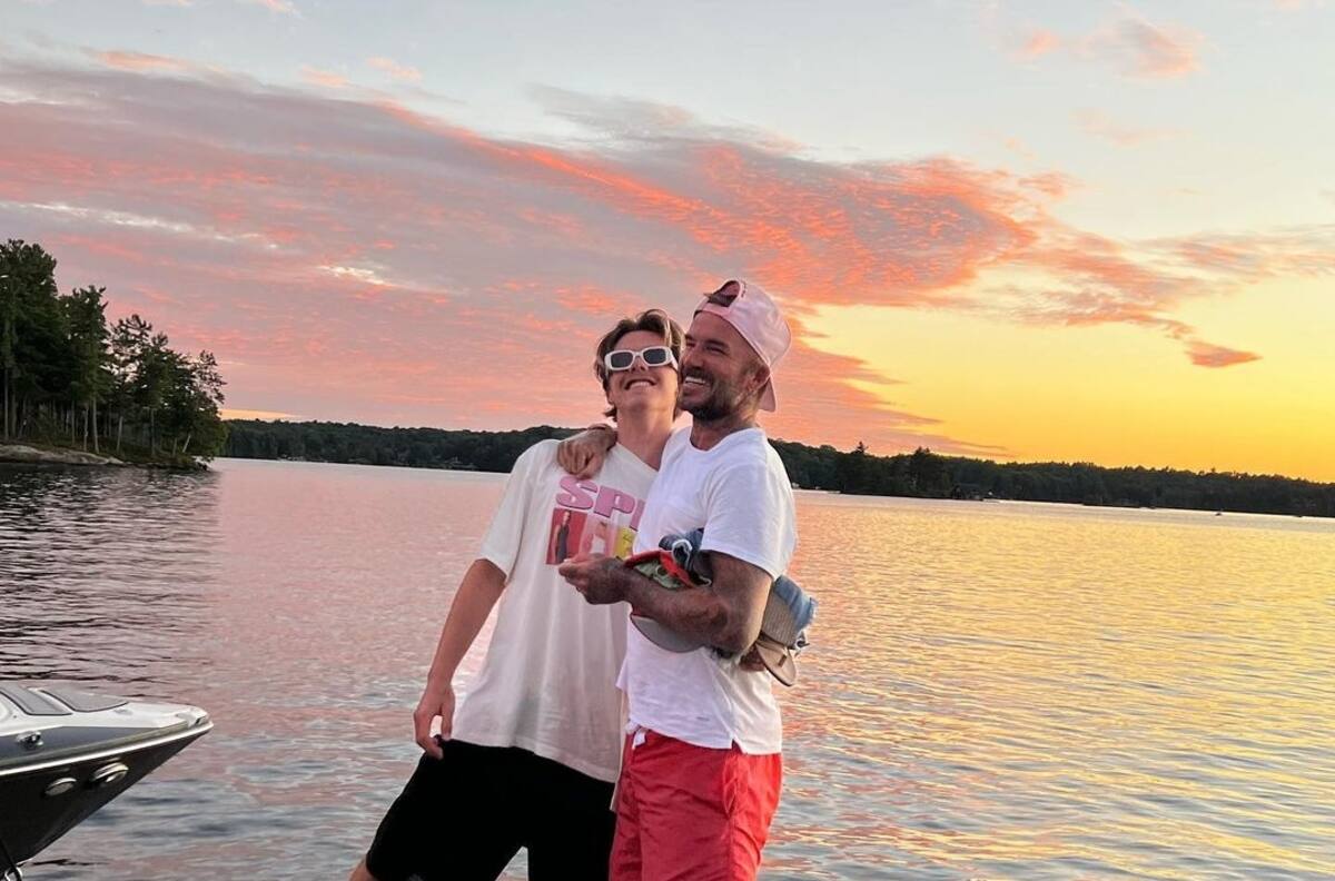 Cruz Beckham presume su talento sobre el escenario y recibe el apoyo de David Beckham