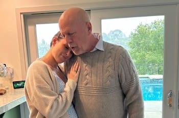 Demi Moore revela las fotos del íntimo festejo de Bruce Willis con su familia