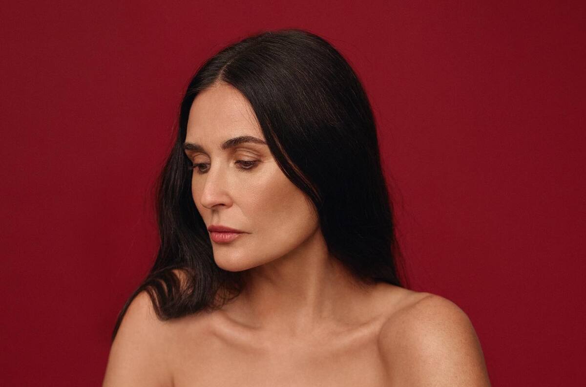 Demi Moore desempolva foto con Bruce Willis y sorprende la reacción de la esposa del actor