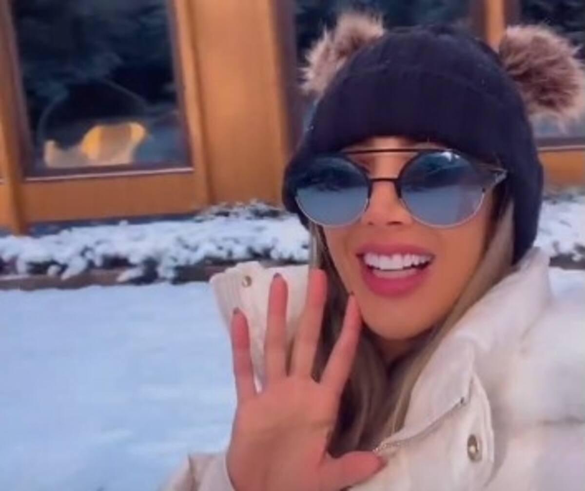 Desafían a Yuvanna Montalvo a reto bajo condiciones extremas La actriz debió enfrentar la inclemencia del frío - Créditos: Instagram