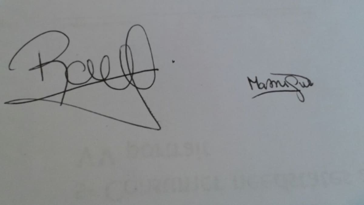 La forma en la que firmas habla mucho de quién eres