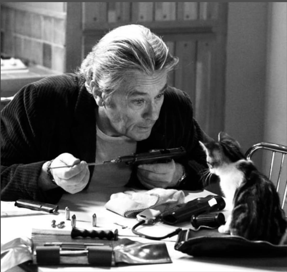 Desmienten que el actor Alain Delon haya solicitado la eutanasia. - Créditos: Instagram