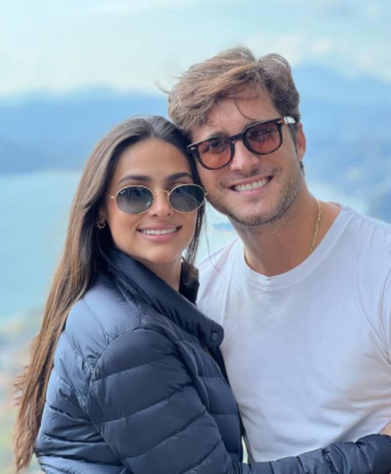 Diego y Renata 14 de feb - Créditos: Instagram