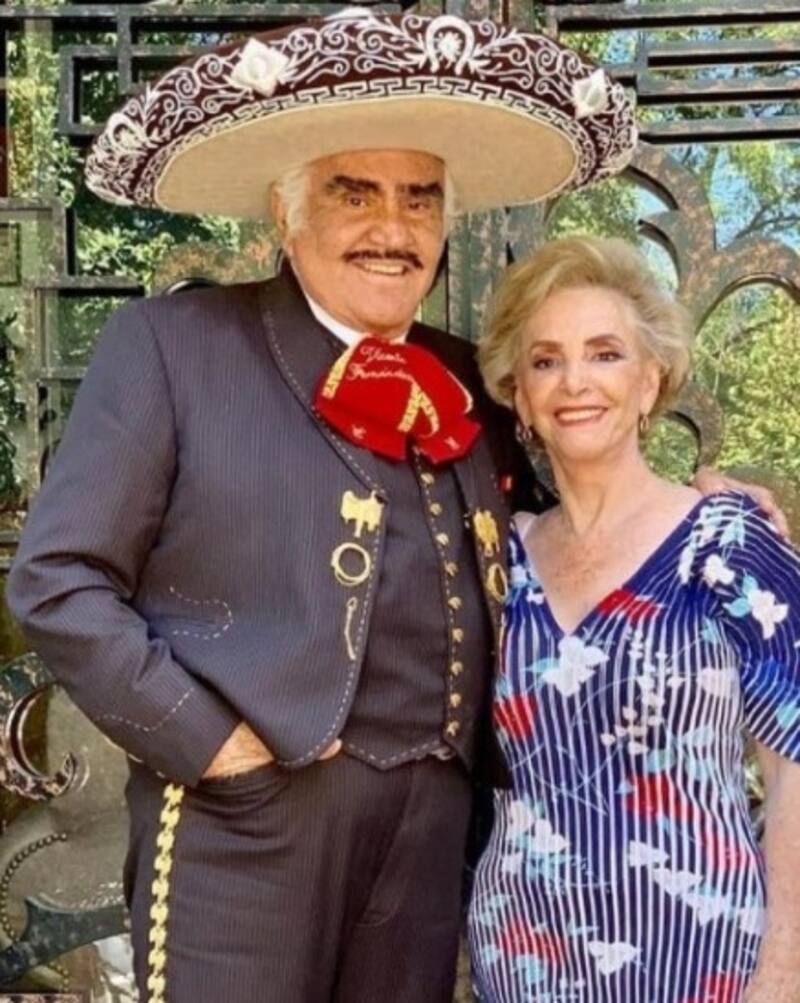 Doña Cuquita, viuda de Vicente Fernández, demanda a Televisa - Créditos: Instagram