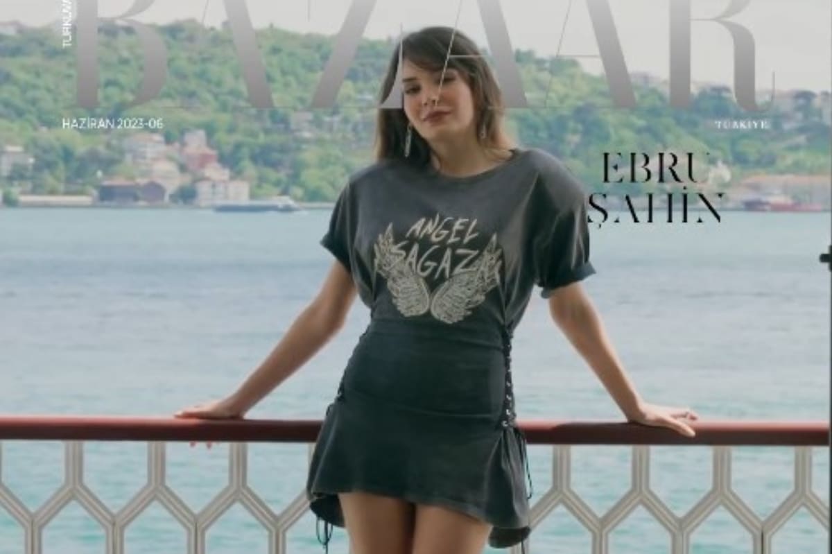 Ebru fue saludada por su esposo, el basquetbolista de la NBA Cedi Osman, luego de publicar algunas imágenes de la sesión.