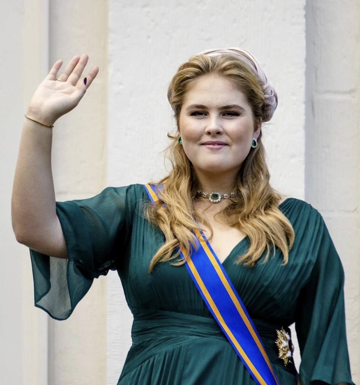 "Echo de menos mi vida normal", dijo la princesa Amalia en su conversación con la prensa tras terminar su primera gira oficial. - Créditos: Instagram