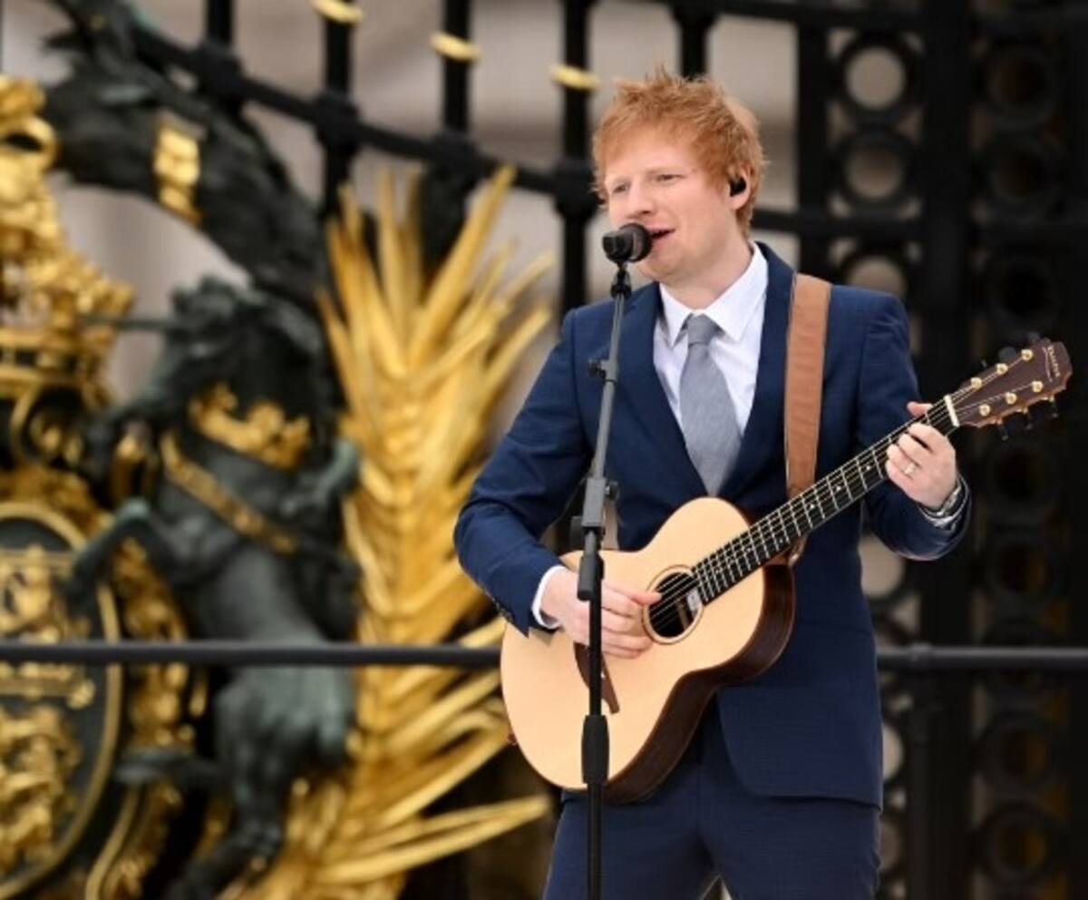 Ed Sheeran fue estelar en el Jubileo de Platino de la Reina. - Créditos: Instagram