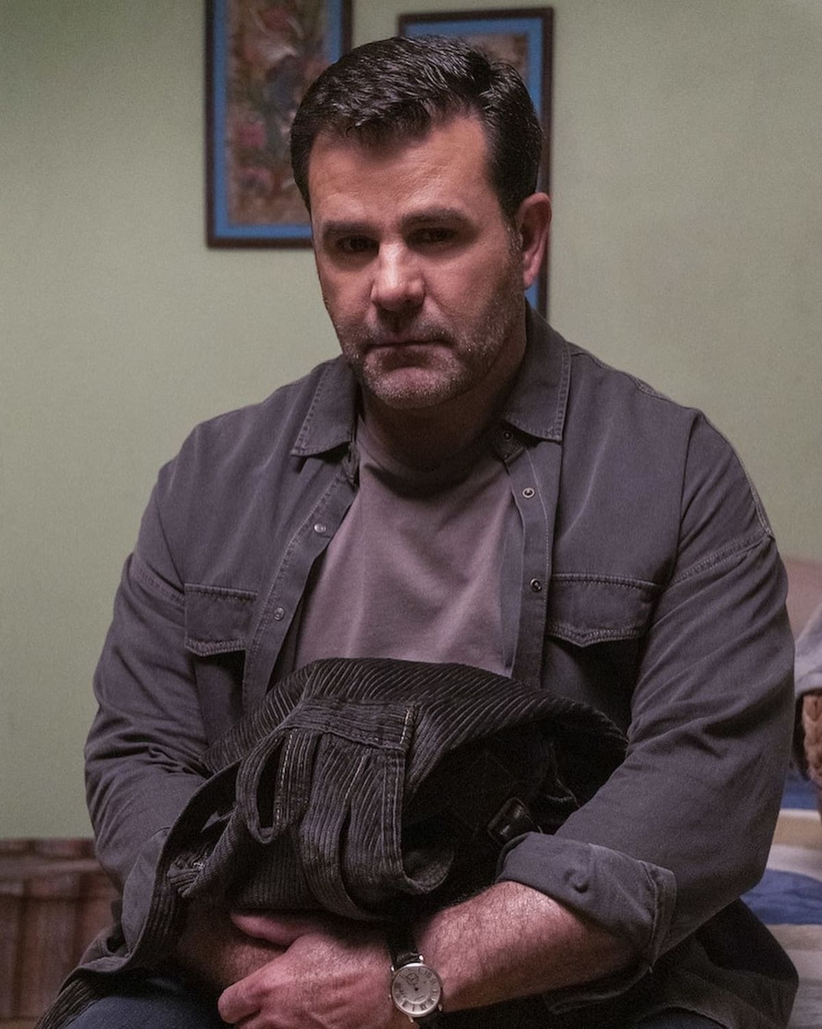 Eduardo Capetillo personificado para la serie 'Donde hubo fuego' - Créditos: Instagram