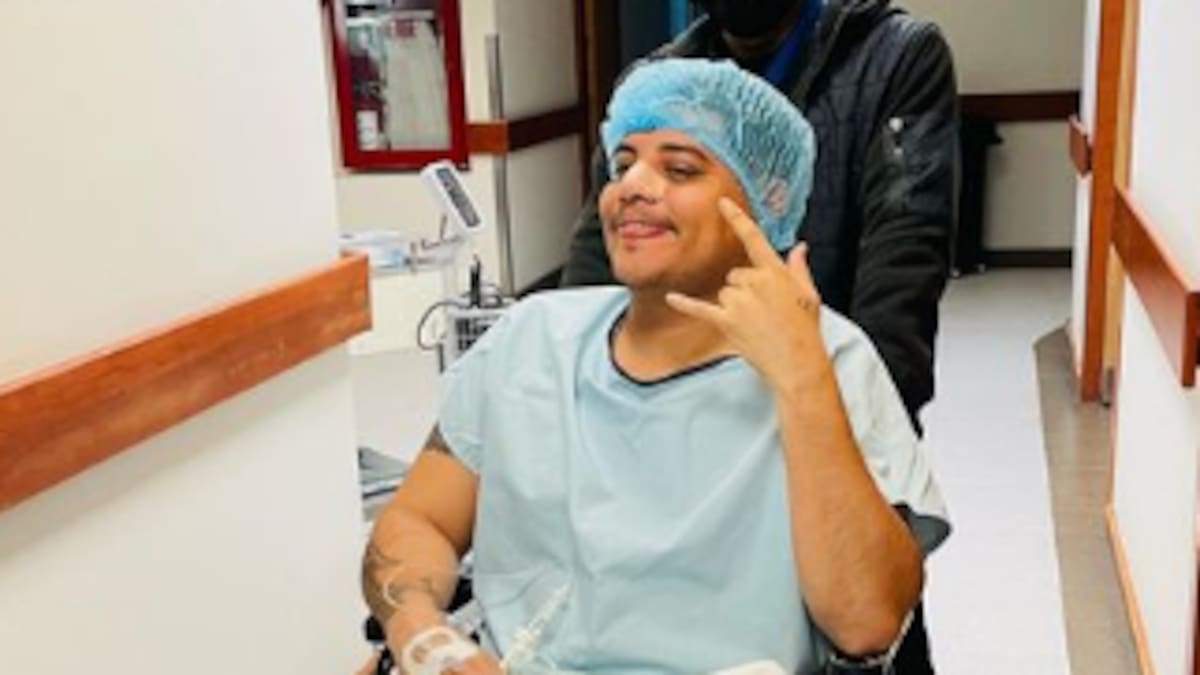 Eduin Caz deja esperanzador mensaje antes de ser anestesiado para someterse a cirugía