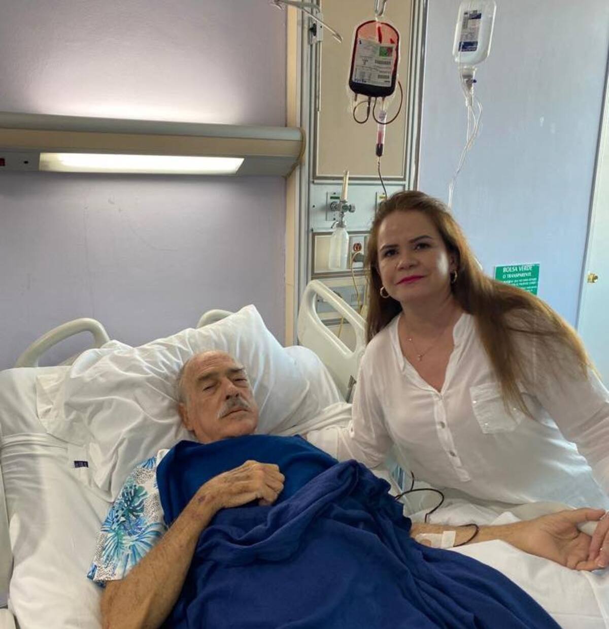 El actor sigue muy delicado y se le presentó un cuadro de neumonía - Créditos: Instagram