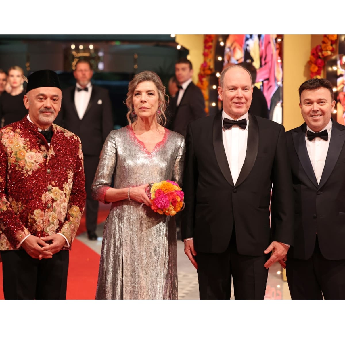El Baile de la Rosa se llevó con la familia Grimaldi y sin la presencia de Charlene - Créditos: Revista Hola!
