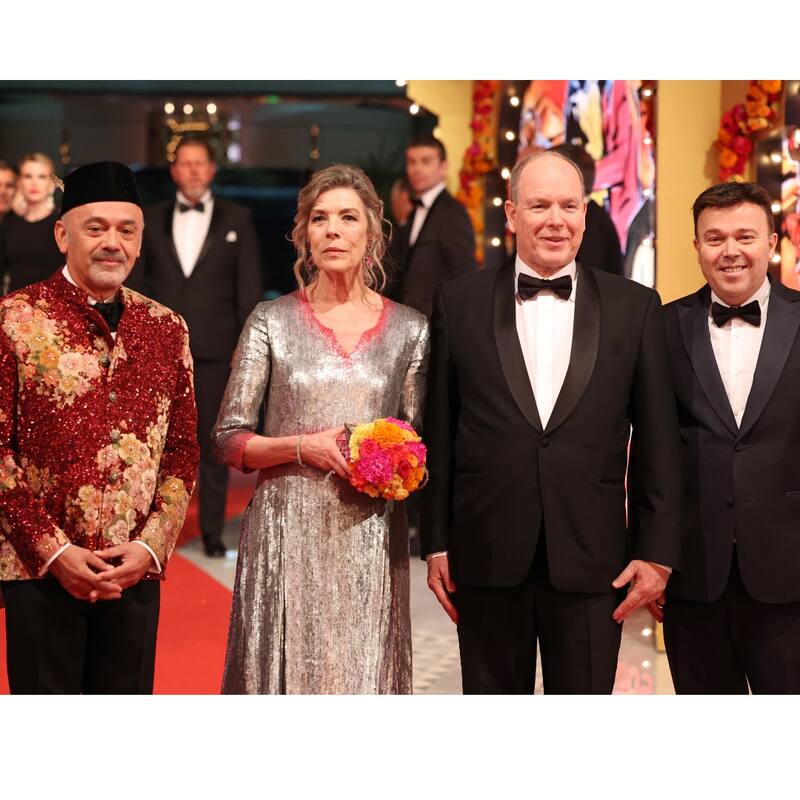 El Baile de la Rosa se llevó con la familia Grimaldi y sin la presencia de Charlene - Créditos: Revista Hola!