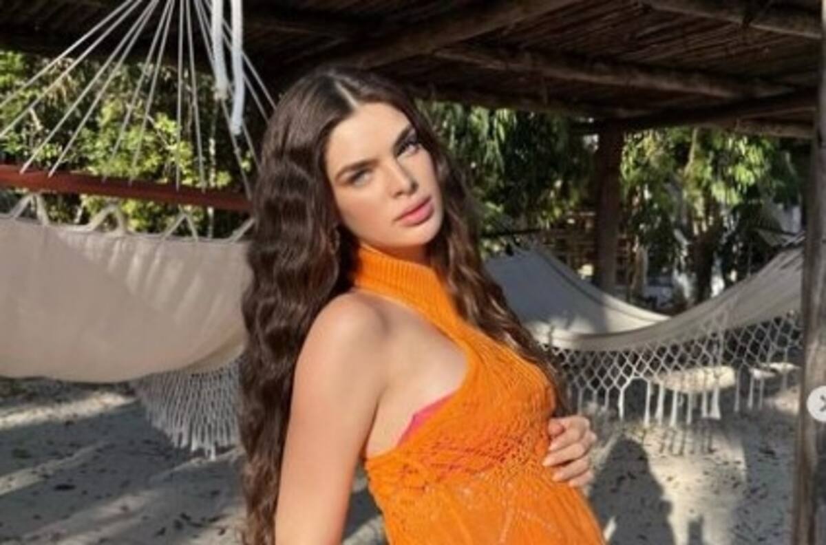 El bebé de Nadia Ferreira ya se hace sentir y así lo demostró la madre de la modelo