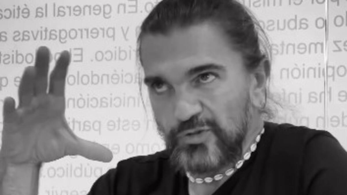 Juanes deja un tiempo la música para asumir como director de un periódico colombiano