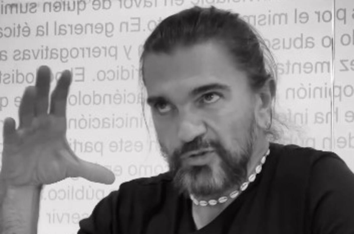 Juanes deja un tiempo la música para asumir como director de un periódico colombiano