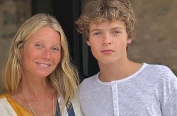 Gwyneth Paltrow impactada porque su hijo menor Moses Martin cumplió 17 años