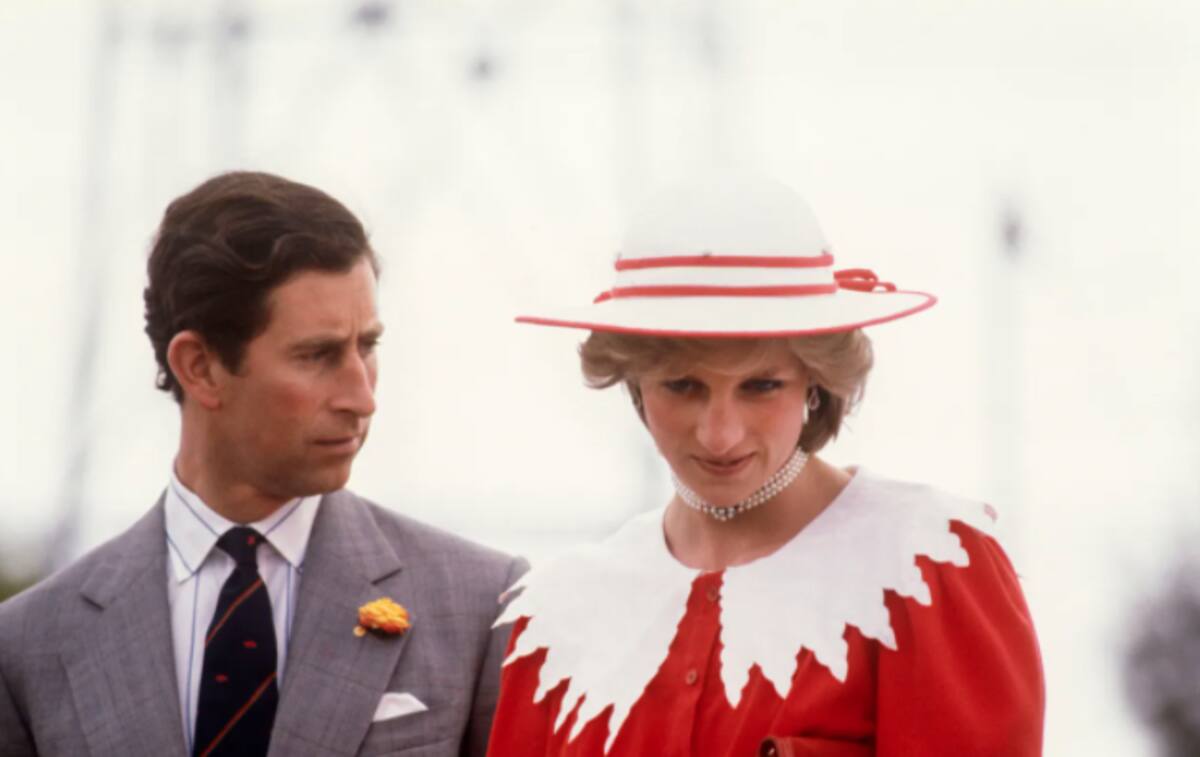 El día que Lady Di le rompió una botella en la cabeza al príncipe Carlos - Créditos: Twitter