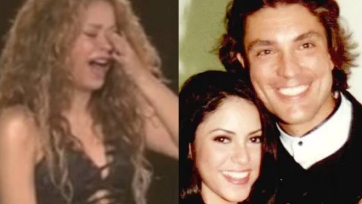 El día que Shakira lloró en pleno concierto al recordar su relación con Osvaldo Ríos
