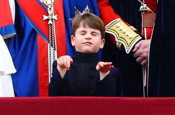 El error sobre el príncipe Louis que muy pocos notaron en los festejos de la coronación