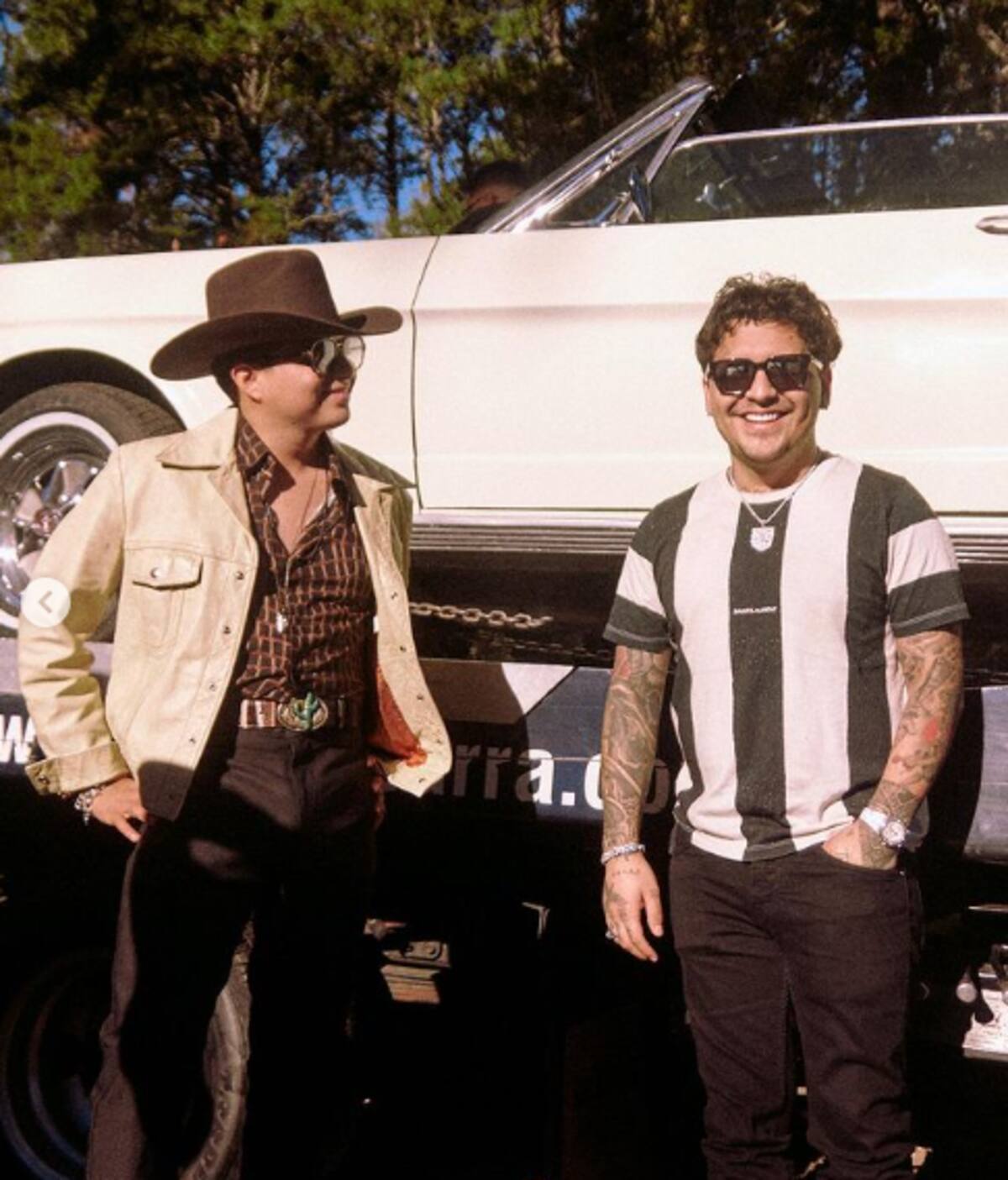 El hermano de Christian Nodal incursiona en la música - Créditos: Instagram