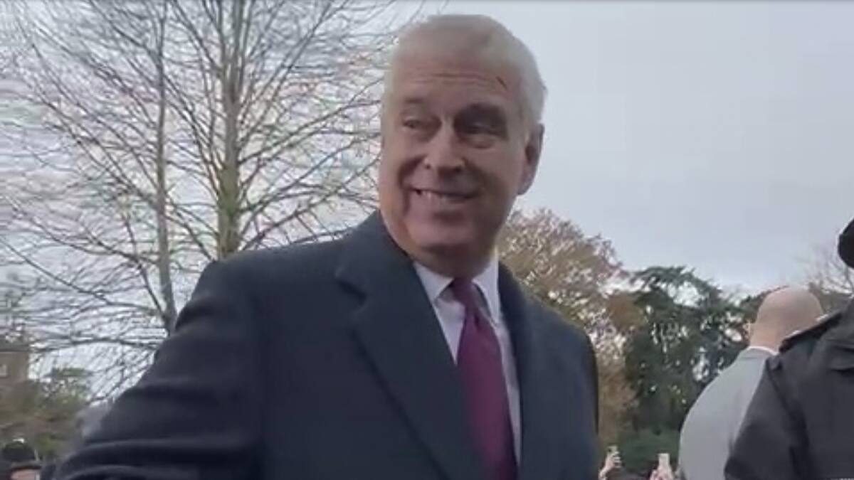 El príncipe Andrés dio un extraño consejo a una mujer en Sandringham