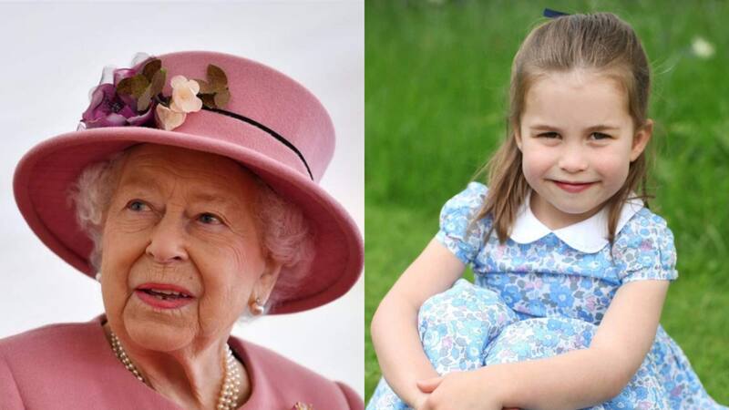El increíble parecido de la princesa Charlotte y su bisabuela, la Reina Isabel II - Créditos: Instagram