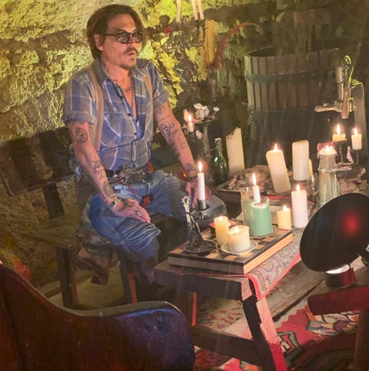El lugar en el que Johnny Depp encontró la calma - Créditos: Instagram