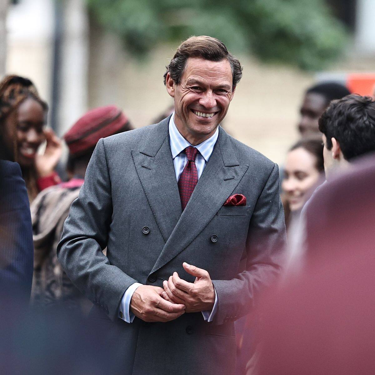 El prestigioso actor Dominique West dice que Carlos III le dio su aprobación para caracterizarlo. - Créditos: Mirror
