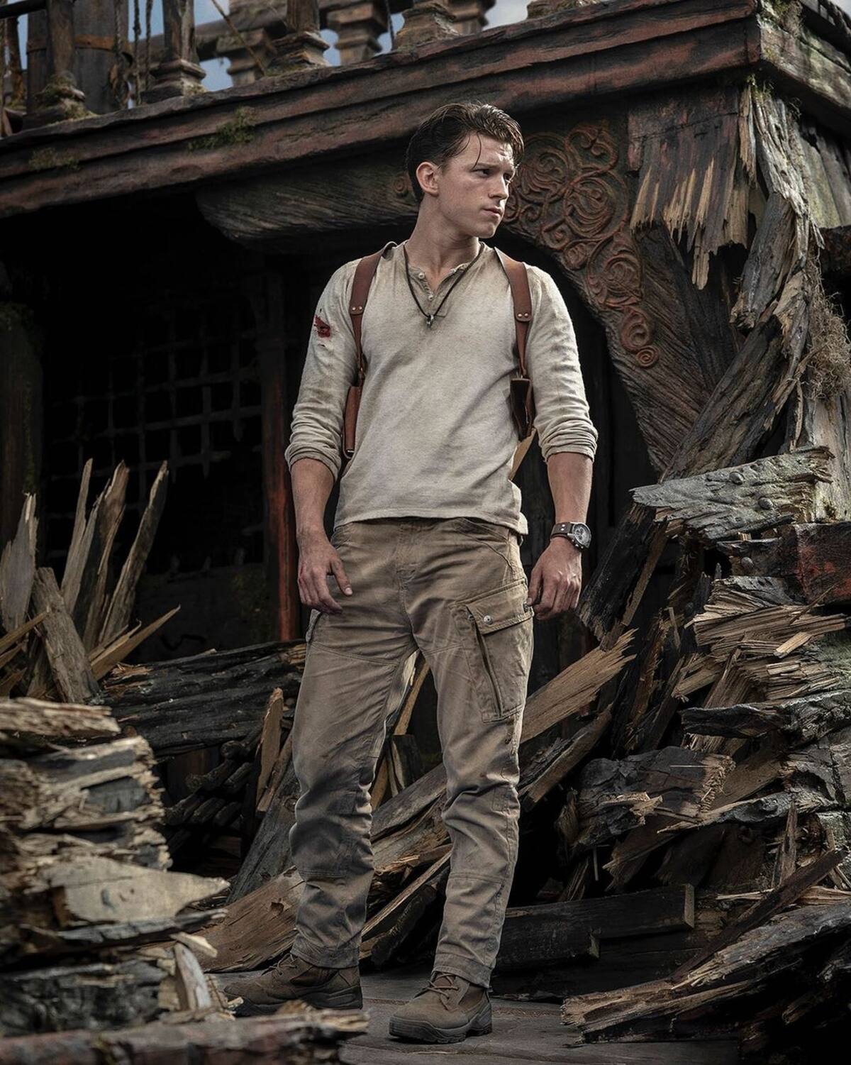 El primer tráiler de Uncharted muestra cómo Tom Holland lucha por su vida para buscar a su hermano - Créditos: Instagram @uncharted
