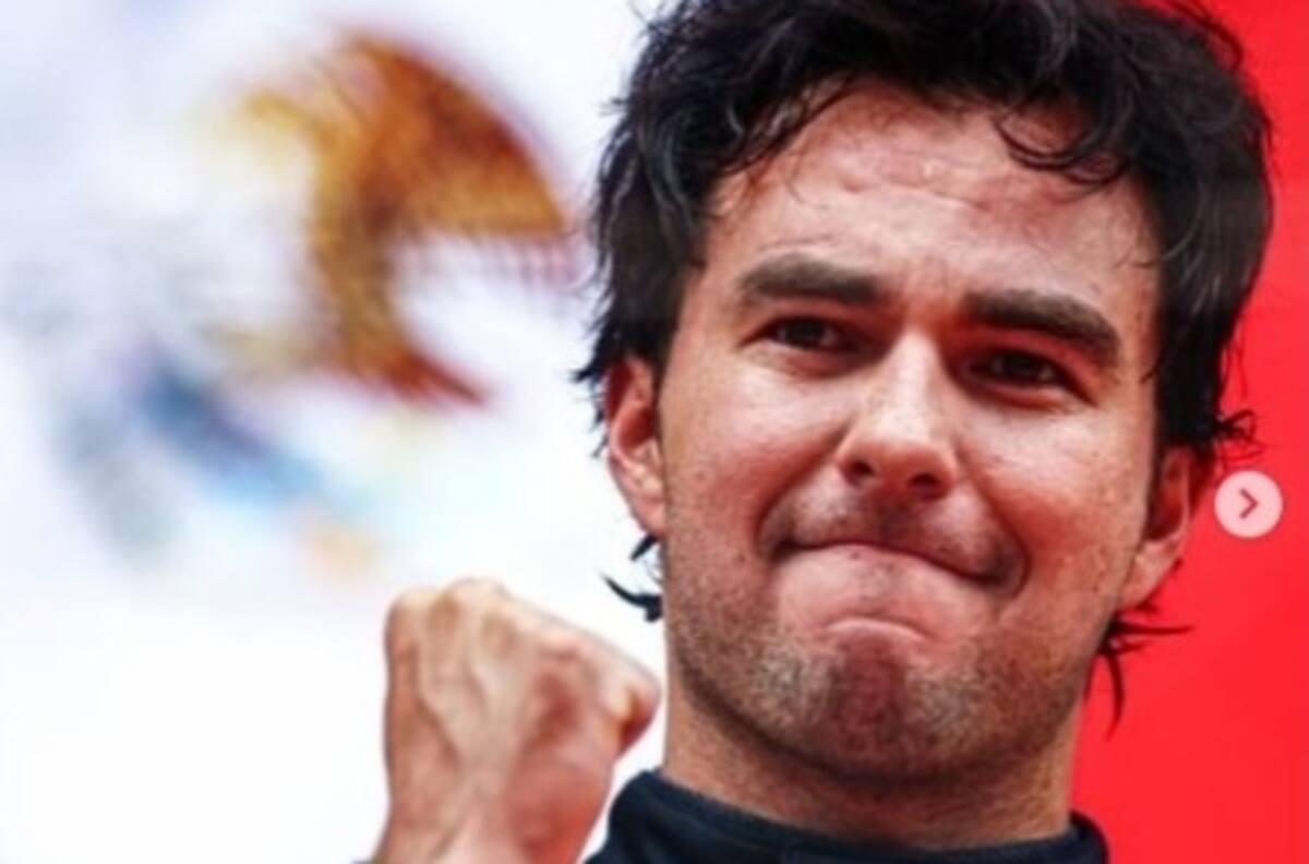 La princesa Charlene y sus hijos le aplauden al mexicano Sergio Pérez por su victoria en Mónaco