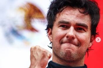 La princesa Charlene y sus hijos le aplauden al mexicano Sergio Pérez por su victoria en Mónaco