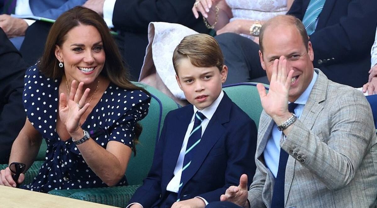 El príncipe George es temido por su tío, el príncipe Harry. - Créditos: Daily Mail