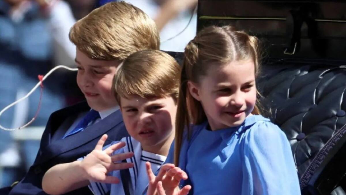 El príncipe Louis retoma outfit de marinero que utilizó su padre en los 80 en el Trooping the Colour