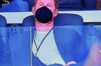 El príncipe Harry asistió, sin Meghan Markle, al Super Bowl LVI