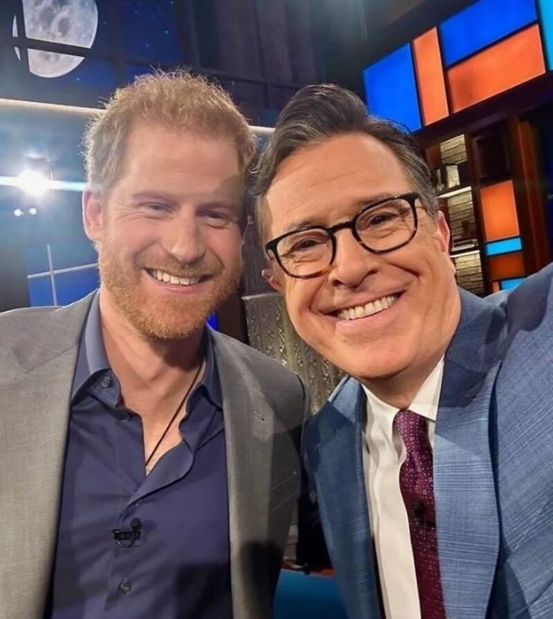 El príncipe Harry regresará a The Late Show con Stephen Colbert. - Créditos: Instagram