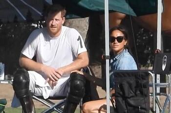 Harry vuelve a jugar polo en Santa Bárbara bajo el incesante aliento de Meghan