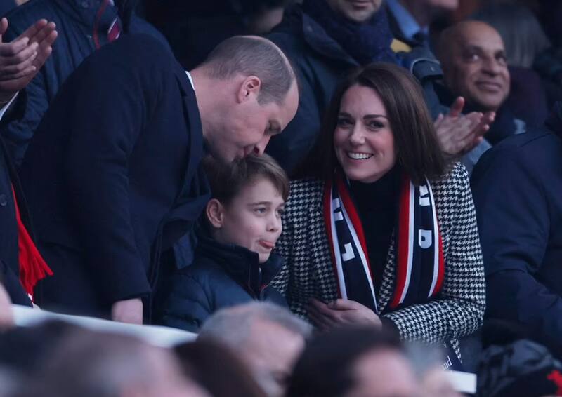 El príncipe William y Kate Middleton compartieron su pasión con su hijo mayor, George - Créditos: Daily Mail