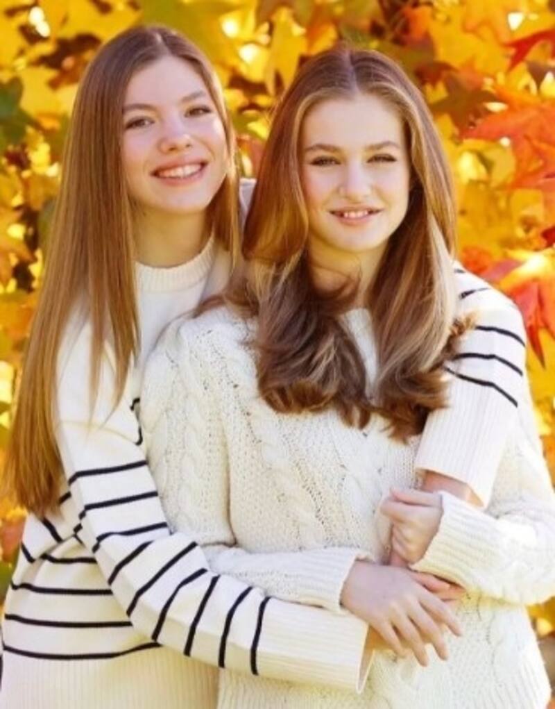 El privilegio que adquiere la princesa Leonor cuando cumpla 18 que no tendrá la infanta Sofía Sofía y Leonor, tan hemanables como dependientes - Créditos: Instagram